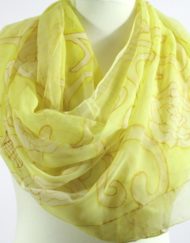 Golden Yellow Chiffon scarf