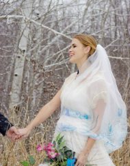 peacock veil