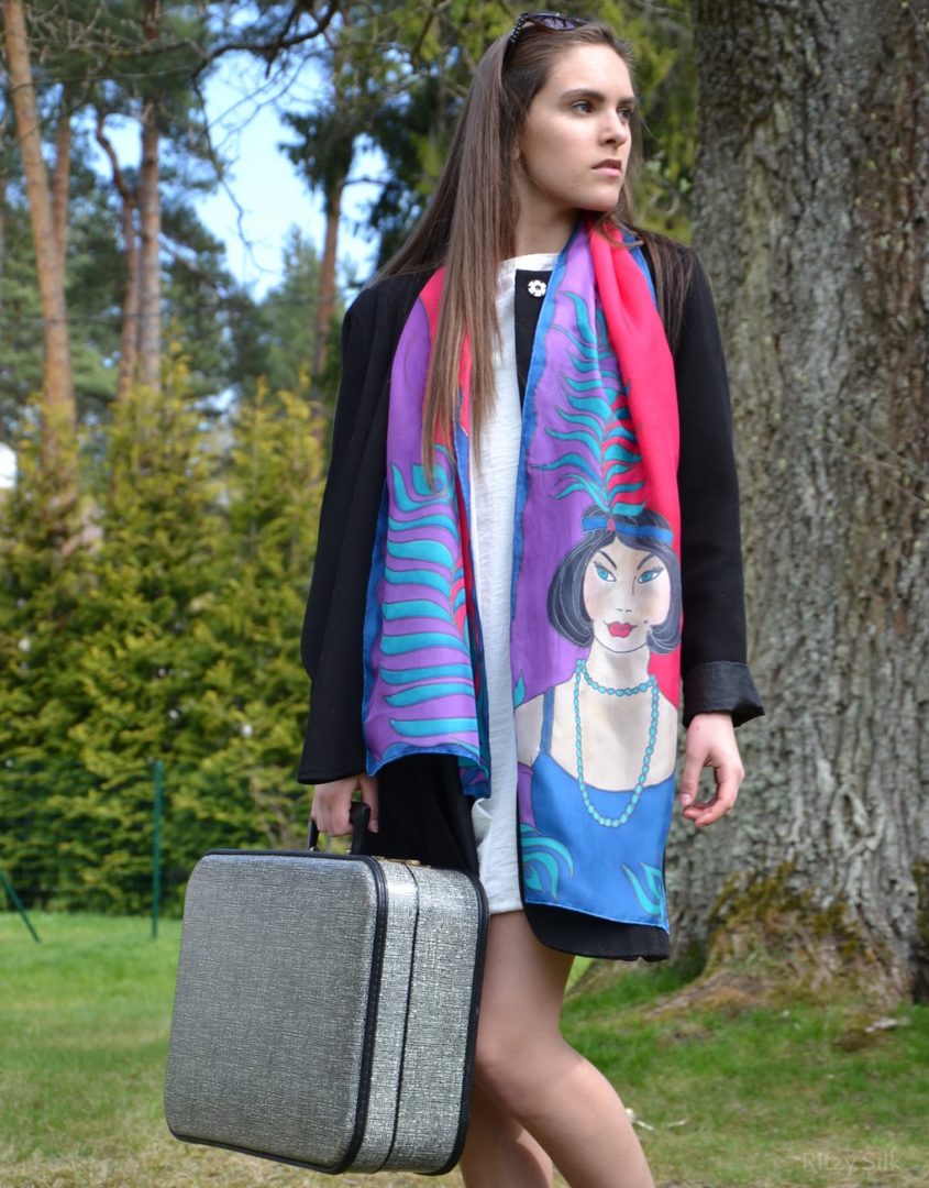 Flapper Girl Scarf