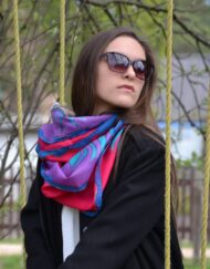 Flapper Girl Silk Scarf