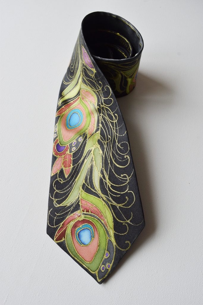 Peacock Feather Tie