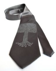 Oak tree Gray Tie