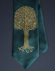 Green LOTR Tree Tie