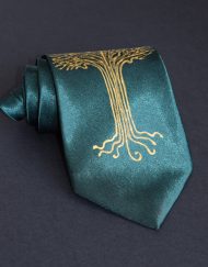 Green LOTR Tree Tie