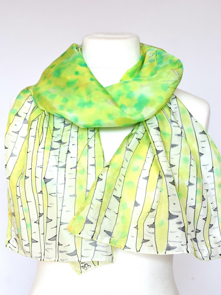 Green Birch Scarf
