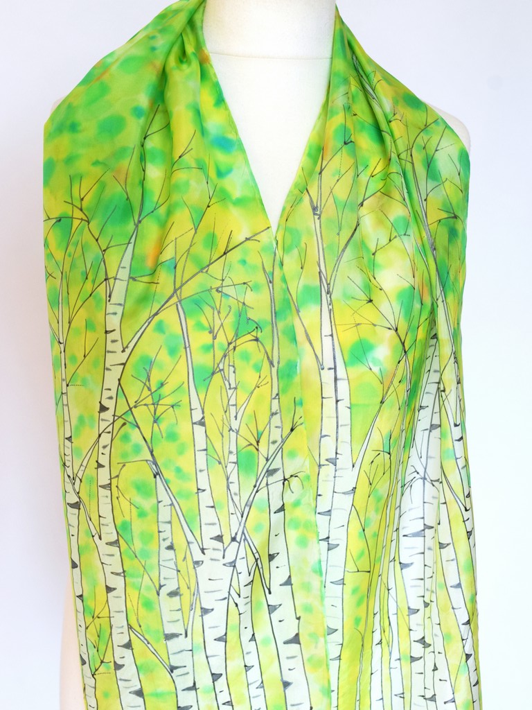 Green Birch Scarf