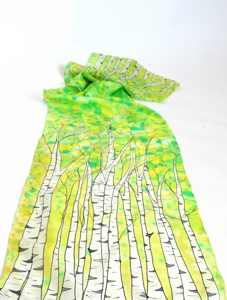 Green Birch Scarf