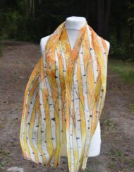 Yellow Birch Tree Scarf