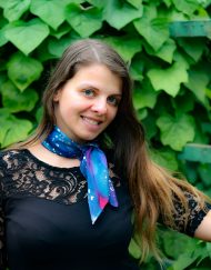 Galaxy Silk Square Neckerchief