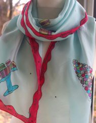 Macaron Lovers Silk Scarf