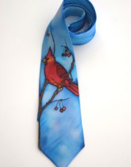 Cardinal Bird Tie