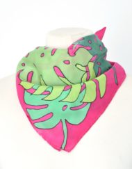Monstera Leaf Scarf