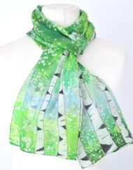 Birch Silk Scarf