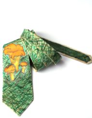 Chanterelle Mushroom Tie
