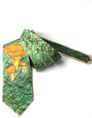 Chanterelle Mushroom Tie