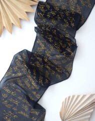Tolkien Black Book Scarf