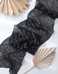 Black Gold LOTR Book Scarf