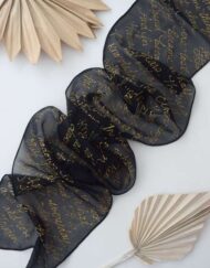 Black LOTR Book Scarf