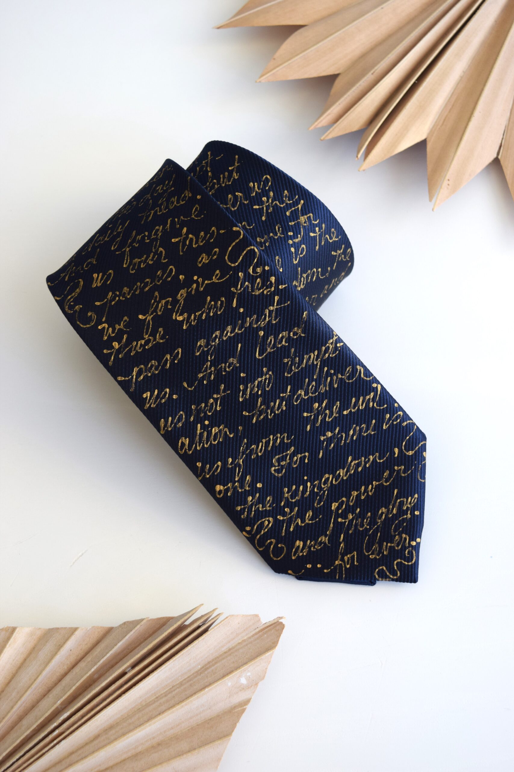 Lord's Prayer Necktie