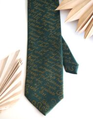 Green LOTR book tie